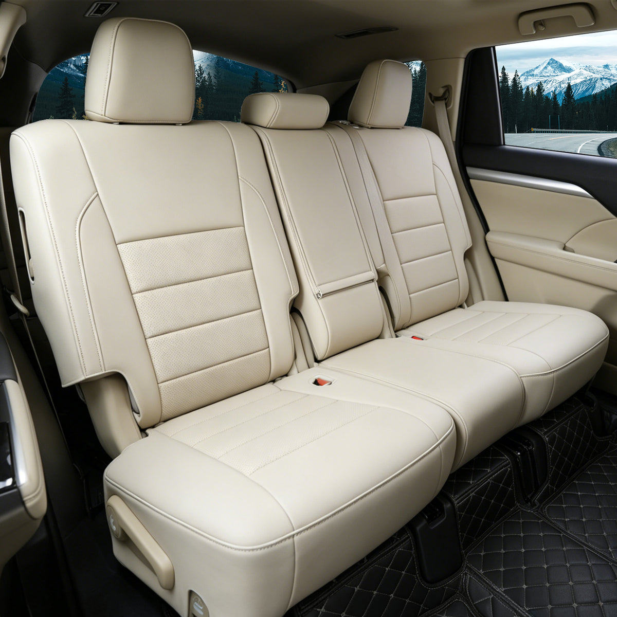 Toyota Highlander Seat Covers | Custom-Fit | HKZAuto