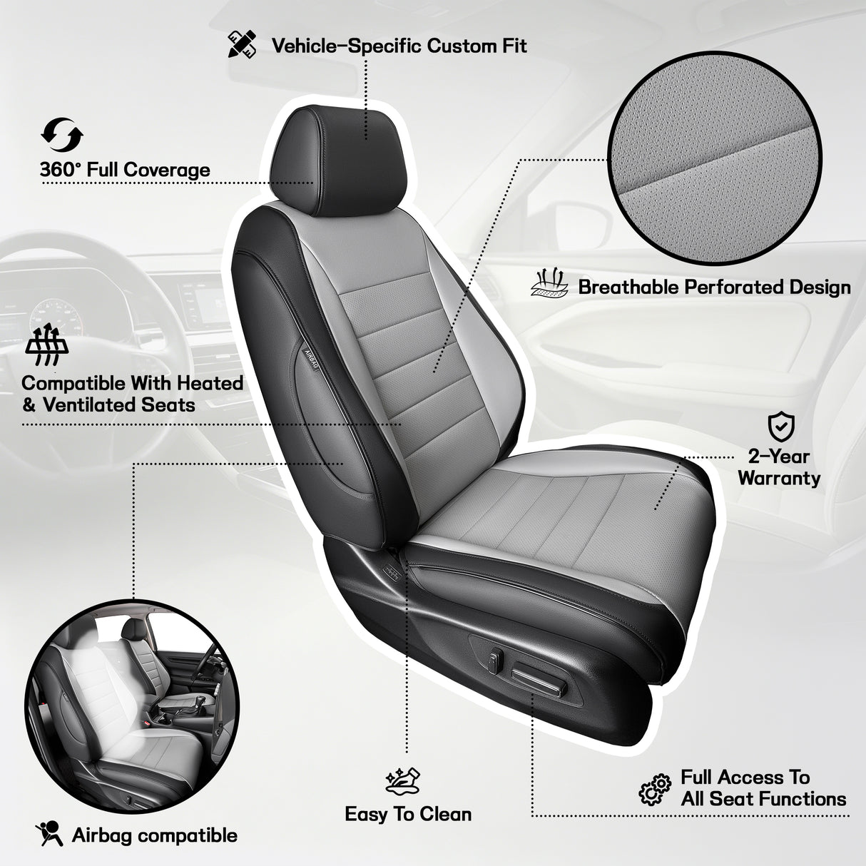 Honda CR-V Seat Covers | Custom-Fit | HKZAuto