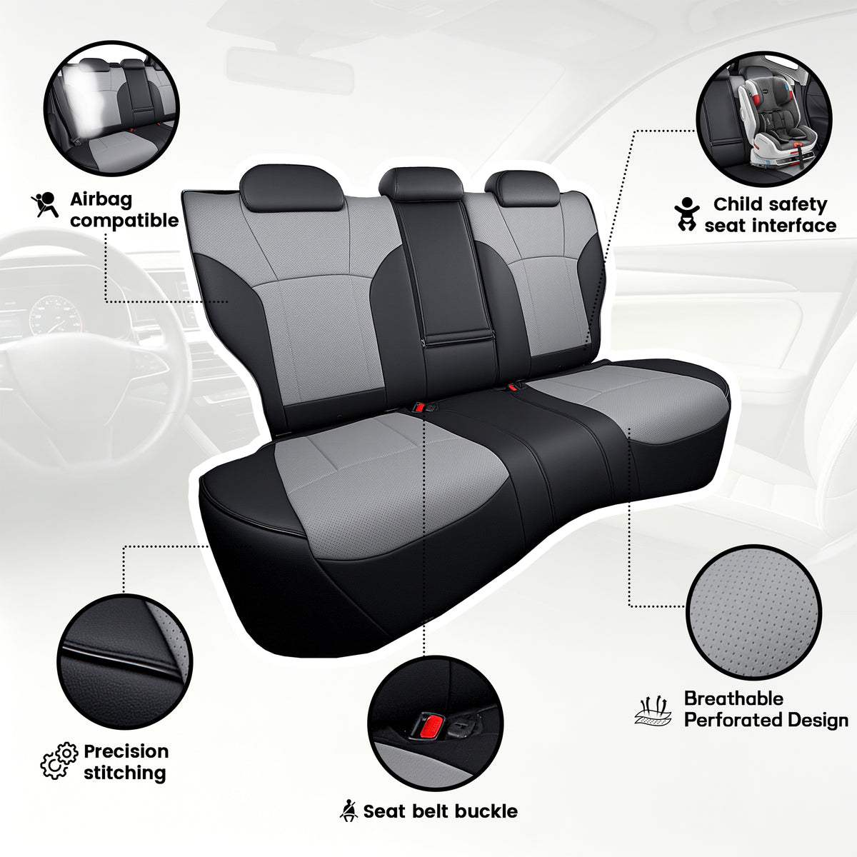 Subaru Crosstrek Seat Covers | Custom-Fit | HKZAuto