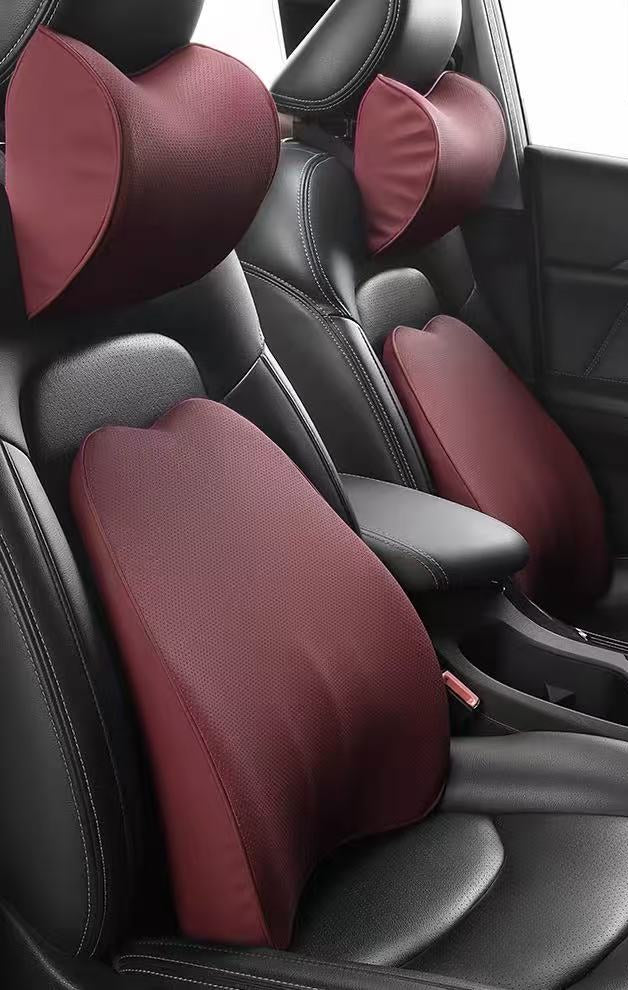 2026 Car Neck Pillow&Lumbar Support Pillow | Custom-Fit | HKZAuto