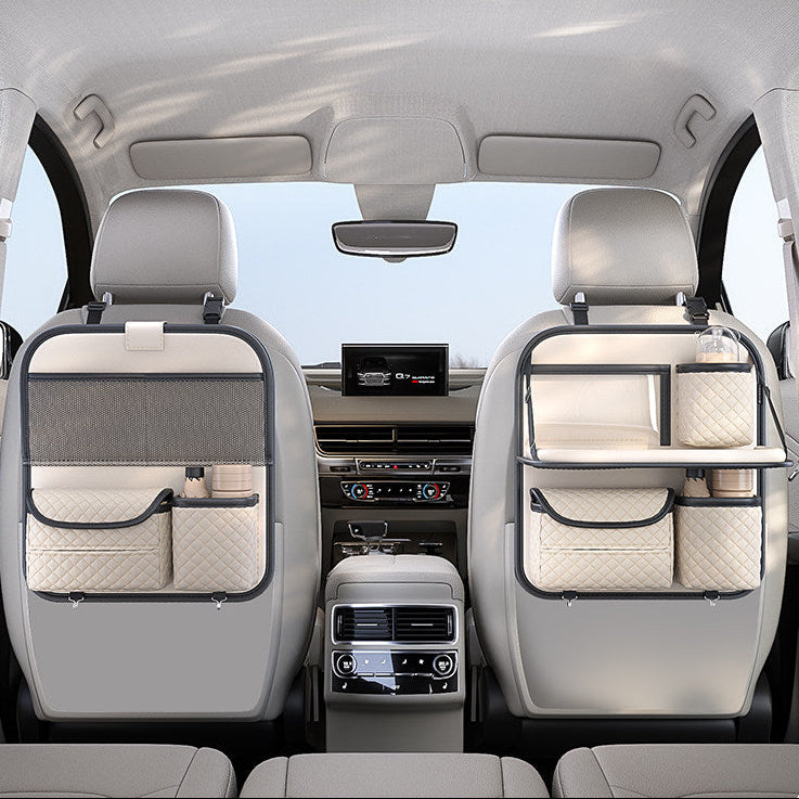 Universal Car Backseat Organizer | Foldable Tray&Tablet Holder | HKZAuto