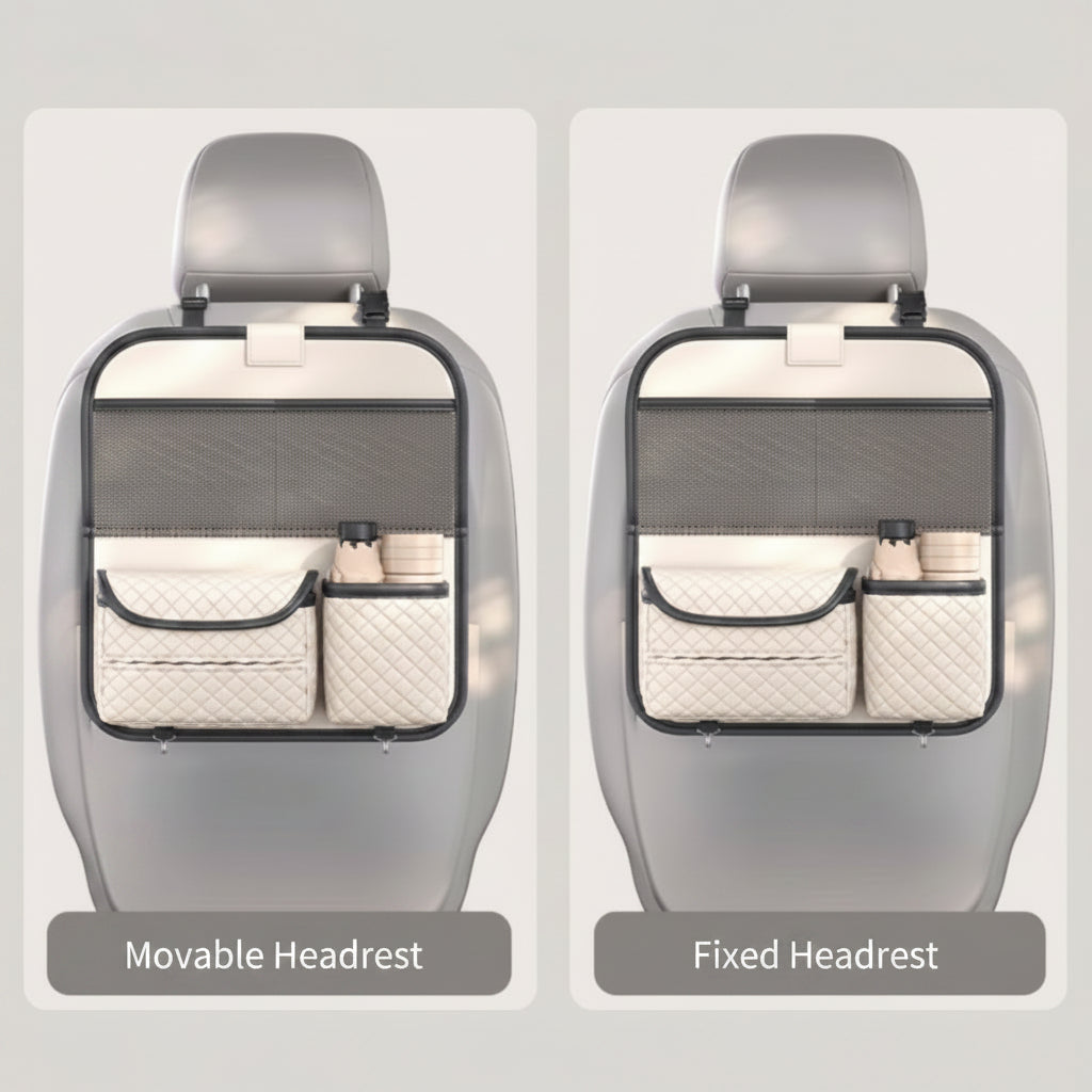 Universal Car Backseat Organizer | Foldable Tray&Tablet Holder | HKZAuto