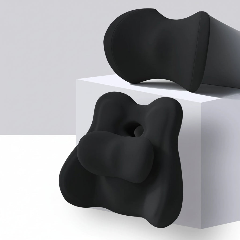 2026 Car Neck Pillow&Lumbar Support Pillow | Custom-Fit | HKZAuto