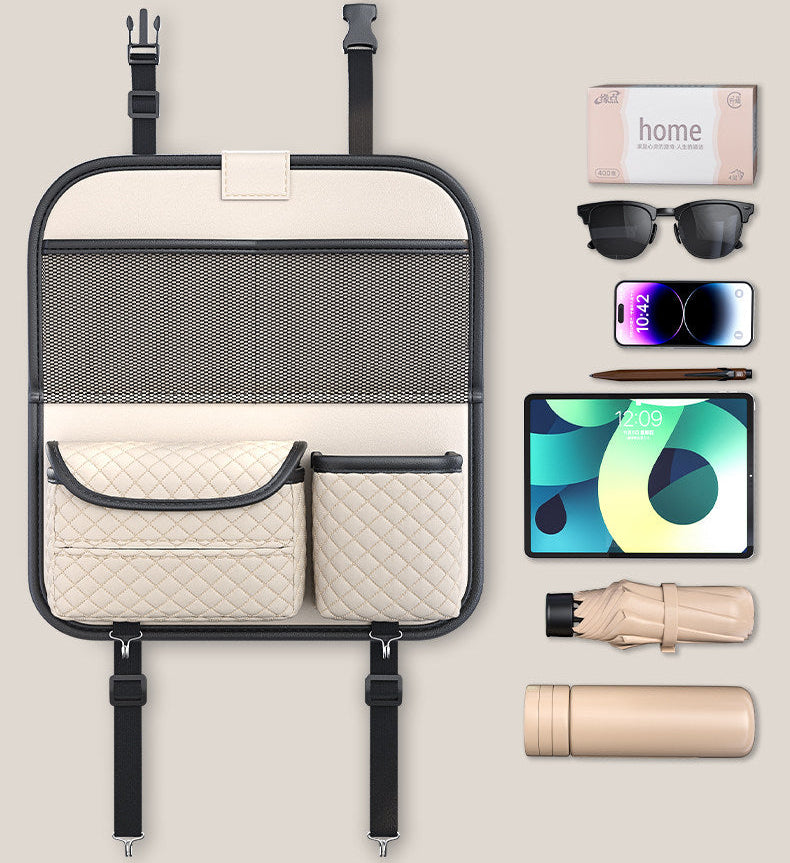 Universal Car Backseat Organizer | Foldable Tray&Tablet Holder | HKZAuto