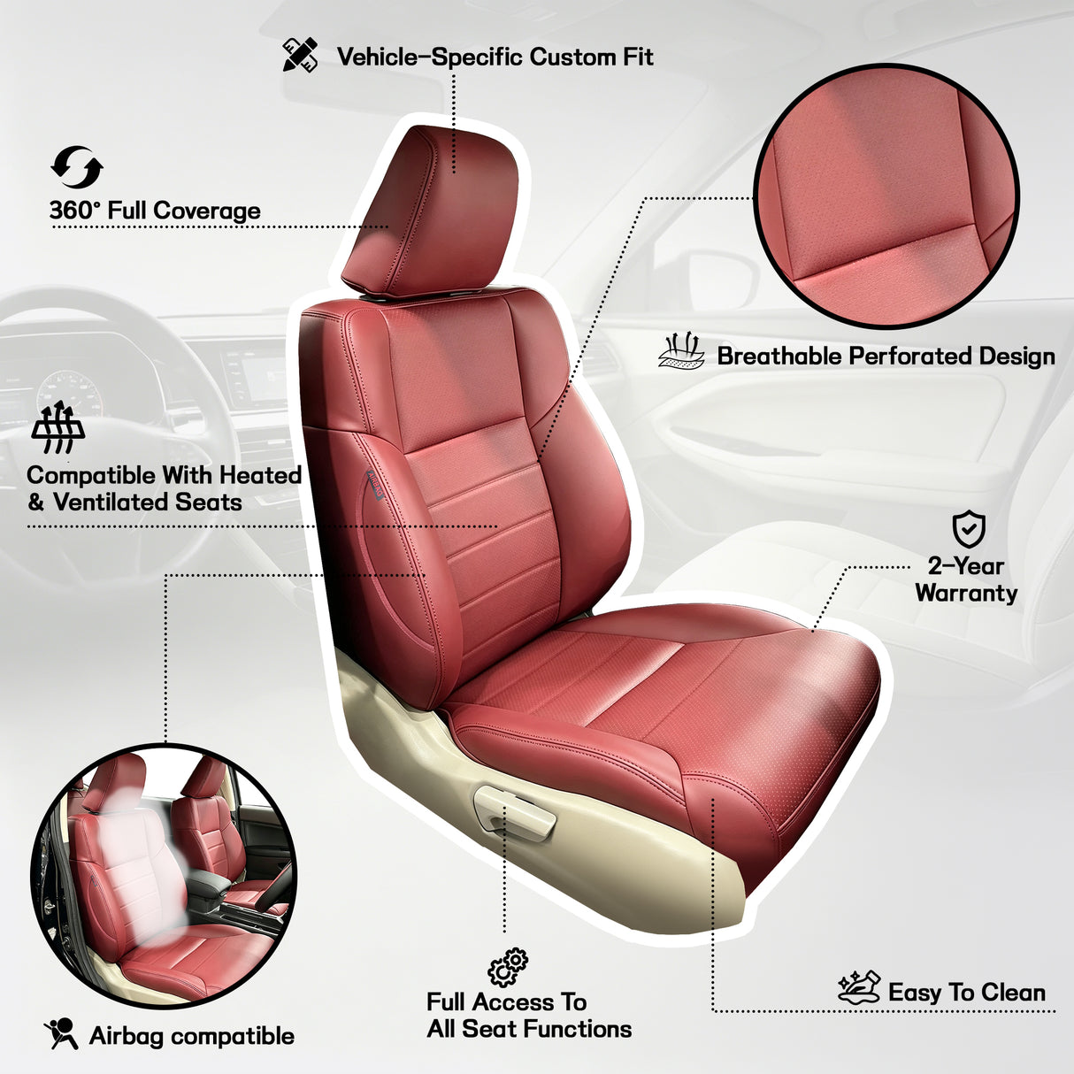 Honda CR-V Seat Covers | Custom-Fit | HKZAuto