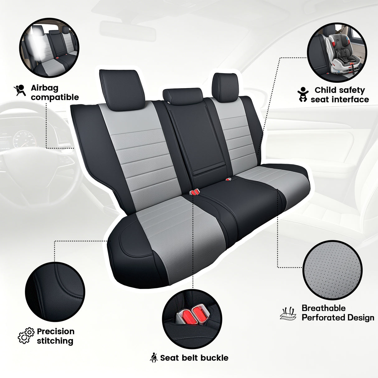Honda CR-V Seat Covers | Custom-Fit | HKZAuto