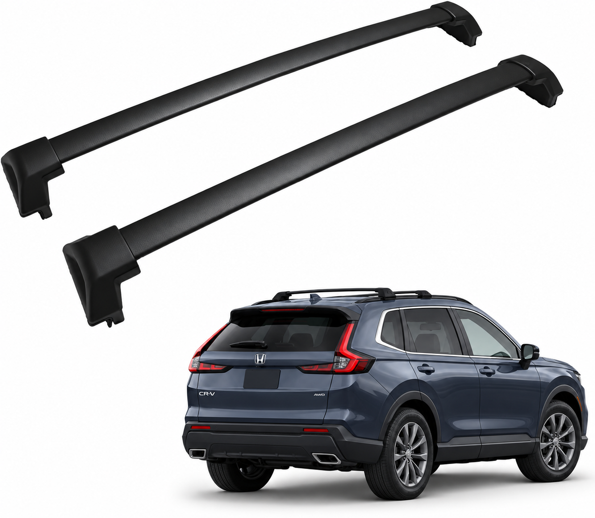 Honda CR-V Roof Rack Cross Bars & Side Rails | 2023–2026 | HKZAuto