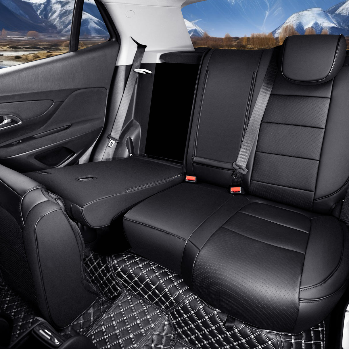 Buick Encore leather car seat covers custom fit