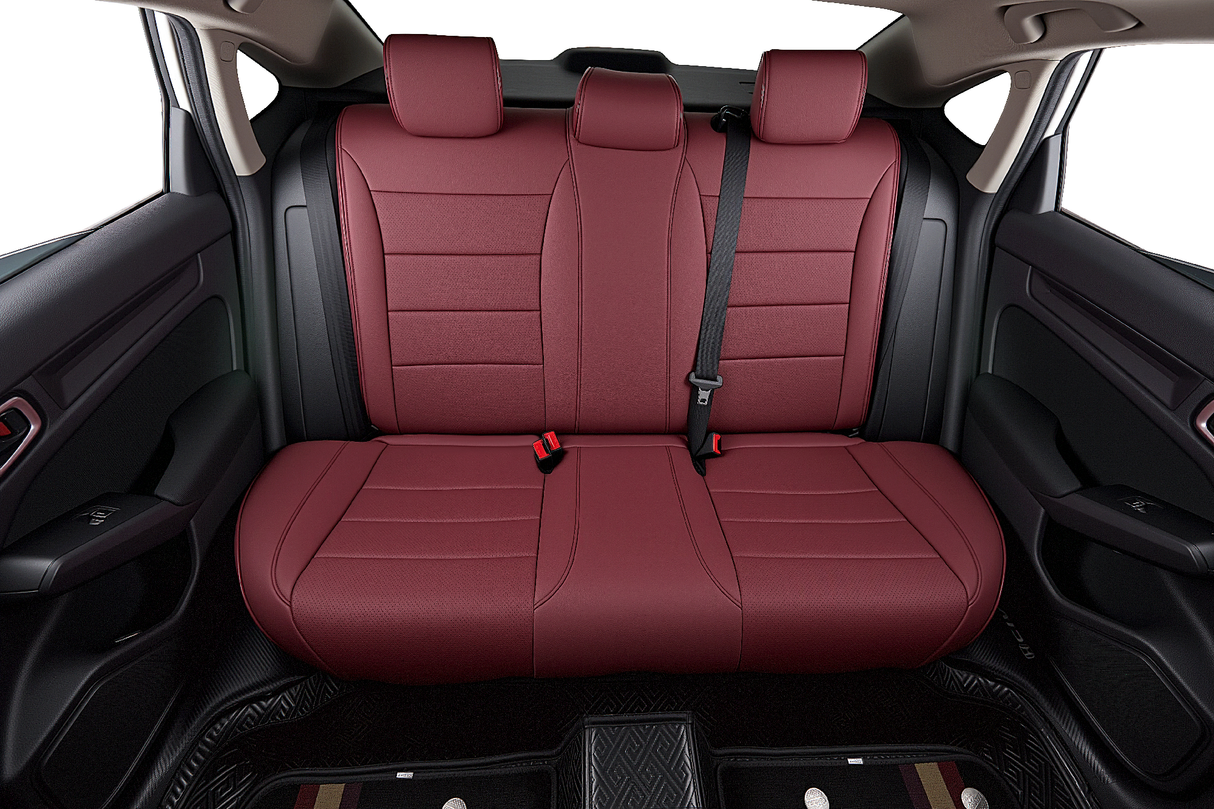 HKZ Honda Civic leather car seat covers custom fit interior