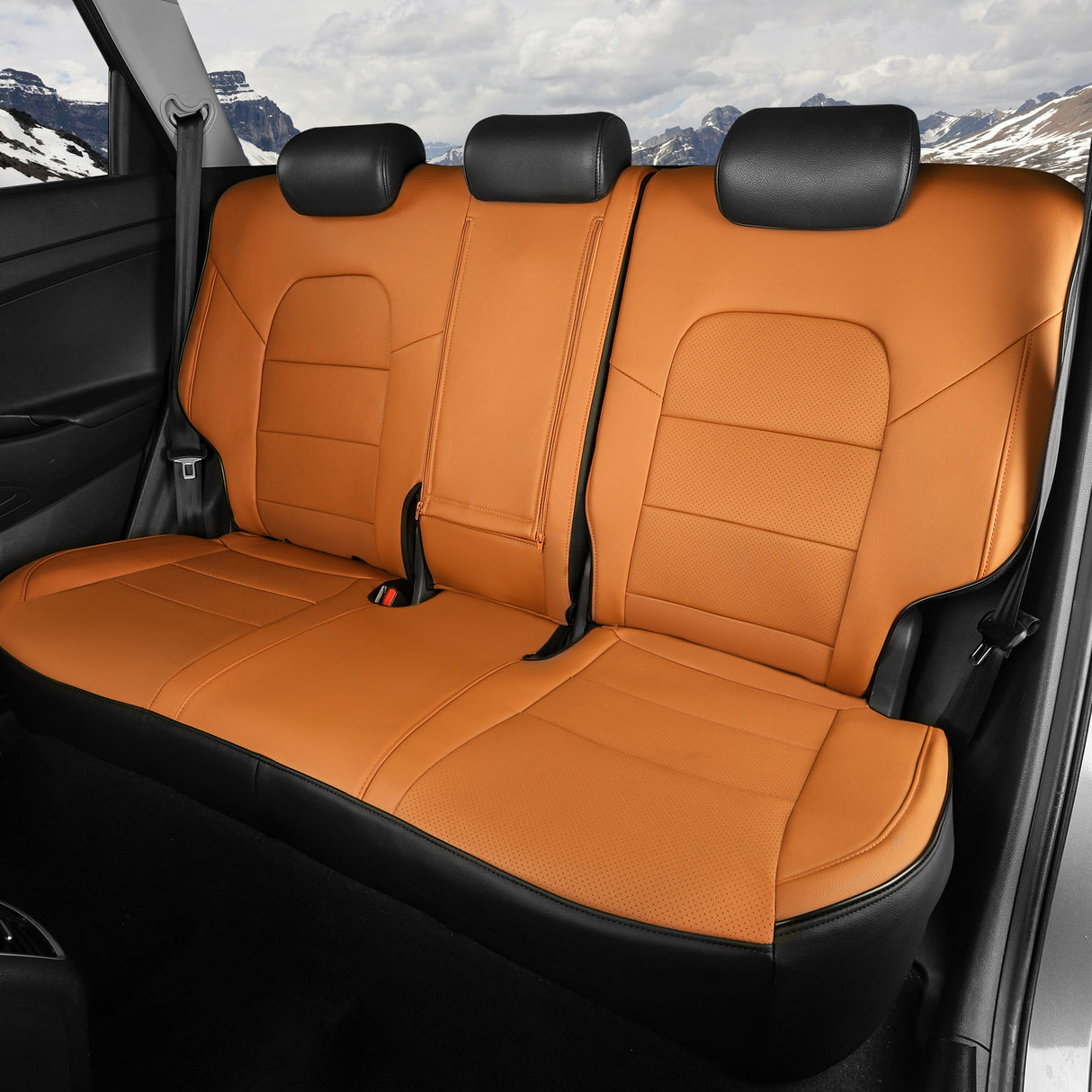 Hyundai Tucson leather car seat covers custom fit