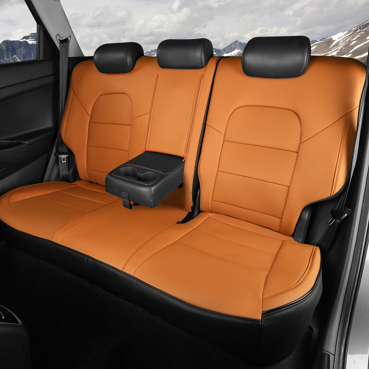 Hyundai Tucson leather car seat covers custom fit