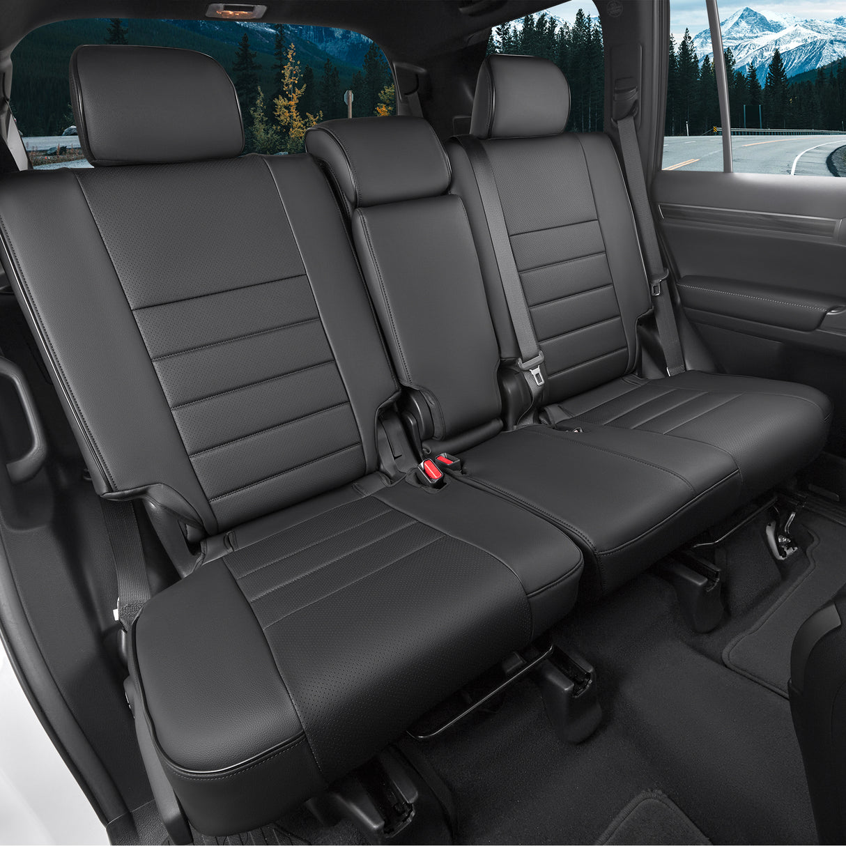 Lexus GX460 leather car seat covers custom fit