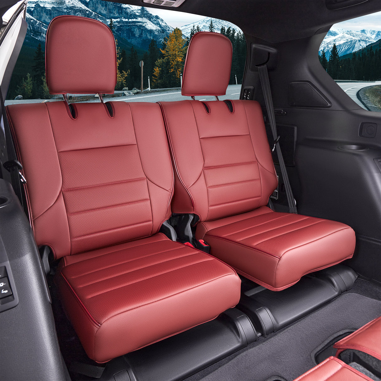 Lexus GX460 leather car seat covers custom fit