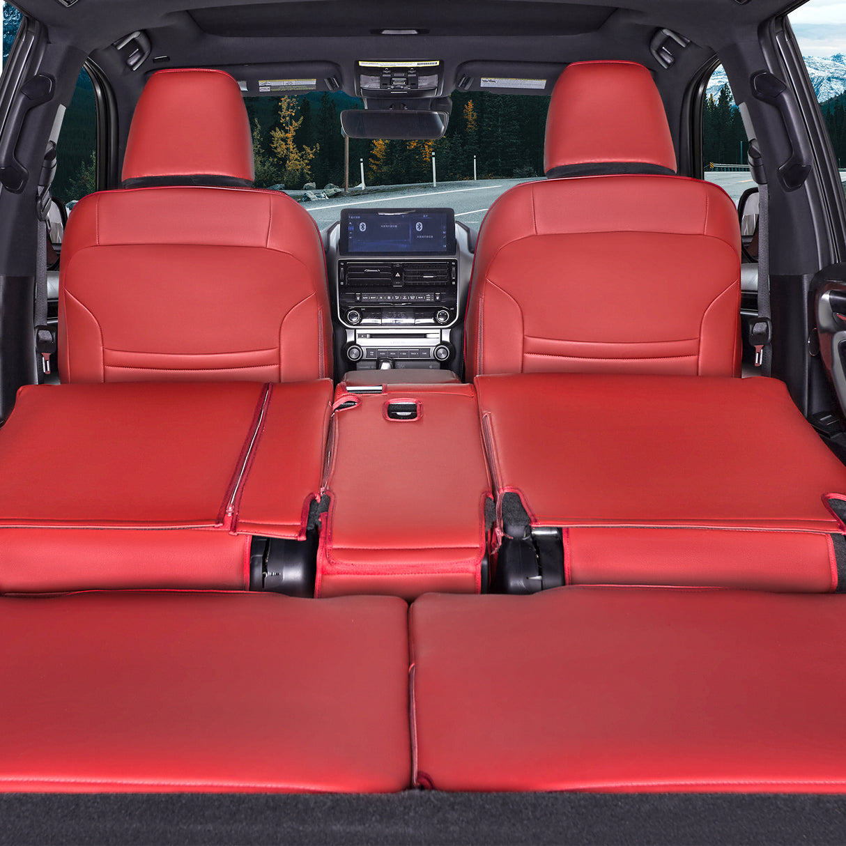 Lexus GX460 leather car seat covers custom fit