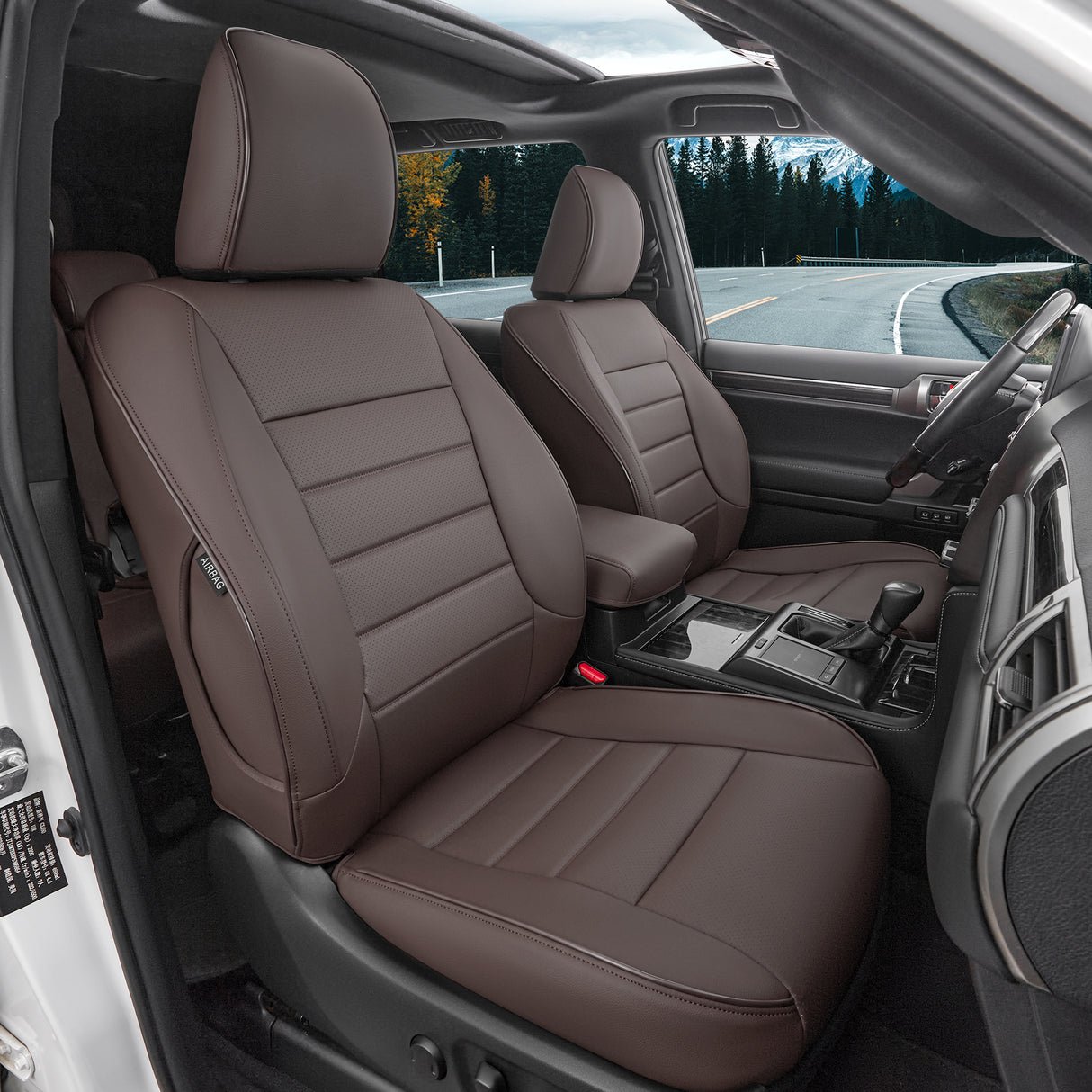 Lexus GX460 leather car seat covers custom fit