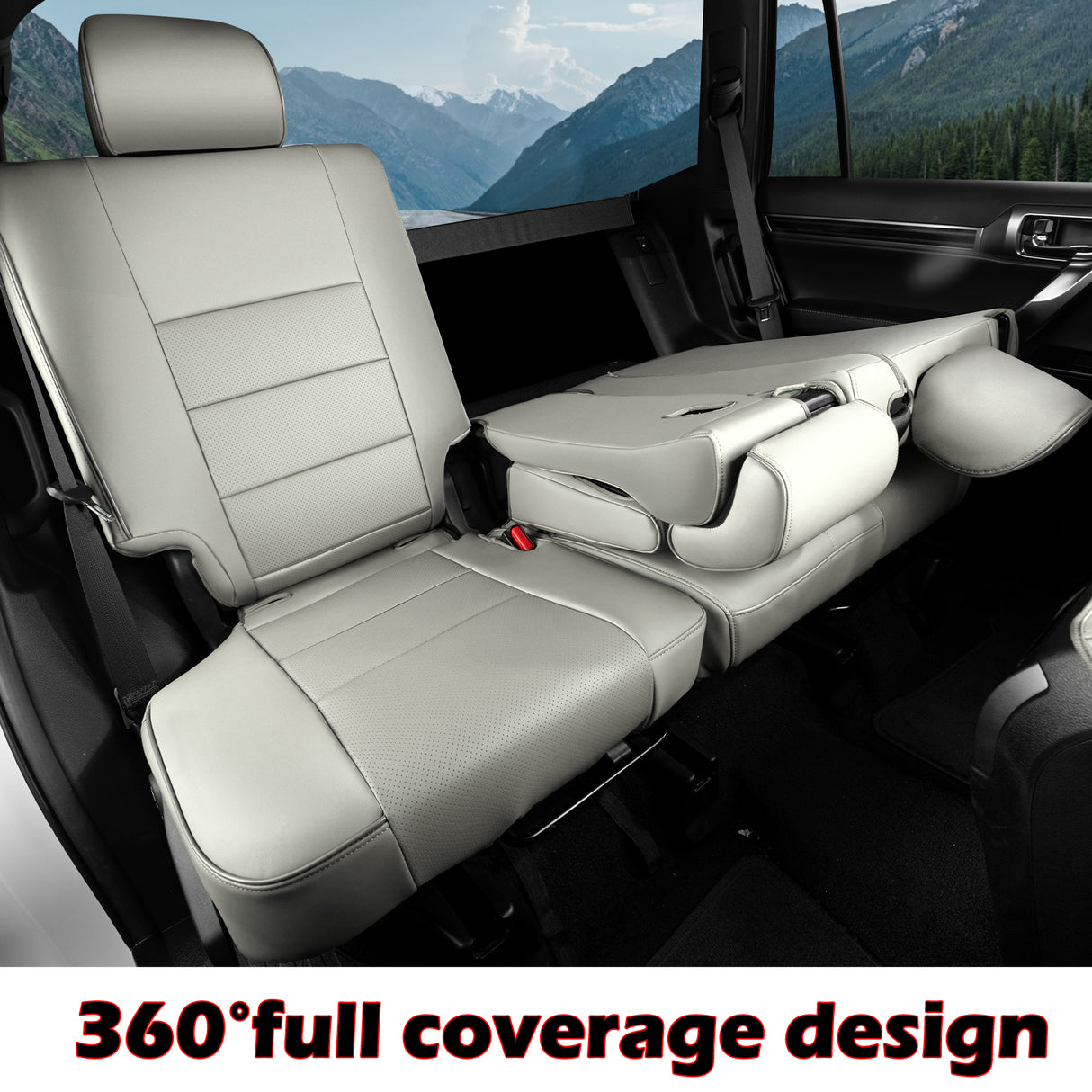 Mitsubishi Outlander leather car seat covers custom fit