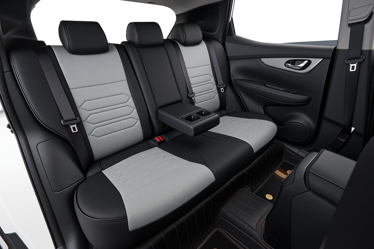 Nissan Rogue leather car seat covers custom fit interior upgrade