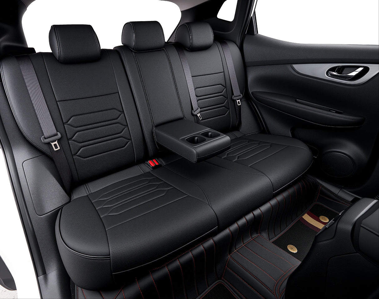 Nissan Rogue leather car seat covers custom fit interior upgrade