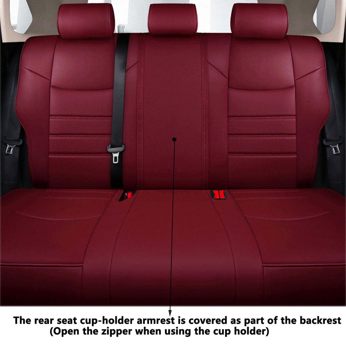 Toyota Corolla Cross custom fit leather seat covers with premium car interior design
