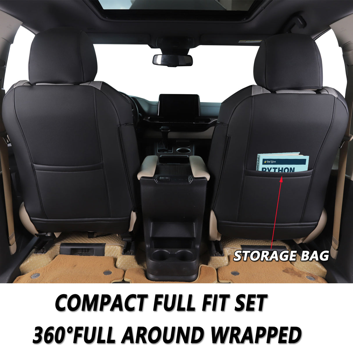Toyota Sienna Seat Covers | Custom-Fit | HKZAuto