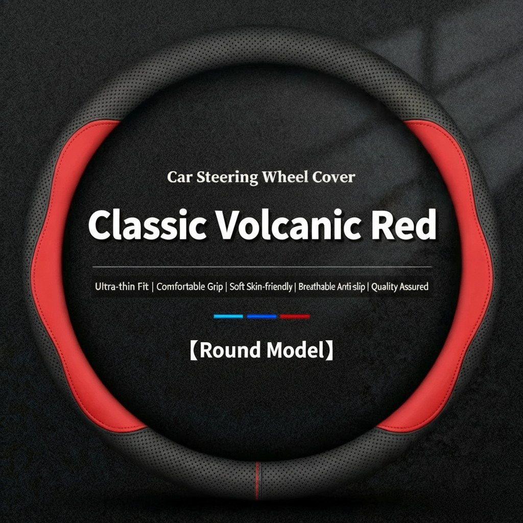 Leather Steering Wheel Covers | Custom-Fit | HKZAuto