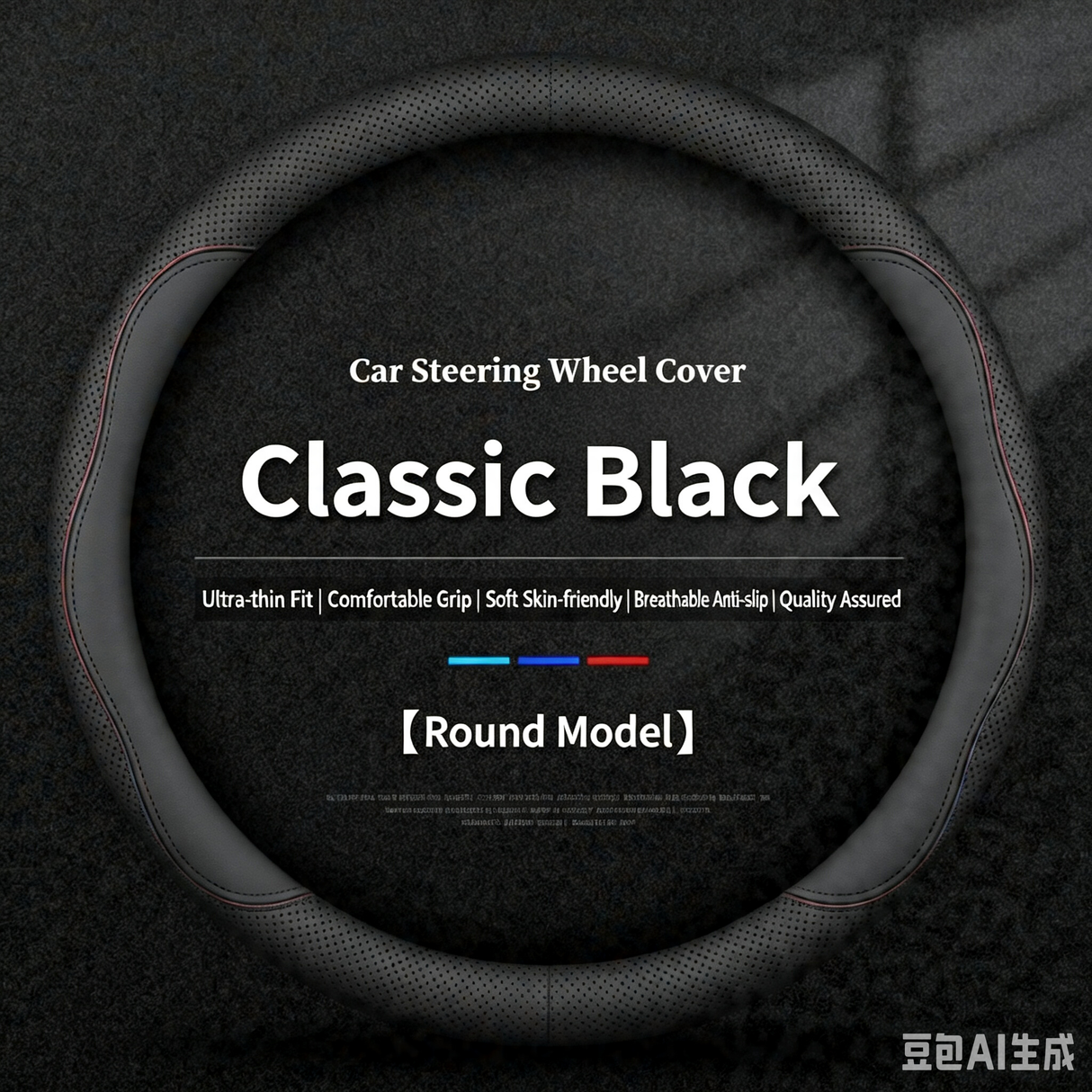 Leather Steering Wheel Covers | Custom-Fit | HKZAuto
