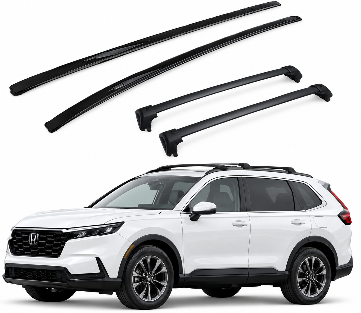 Honda CR-V Roof Rack Cross Bars & Side Rails | 2023–2026 | HKZAuto