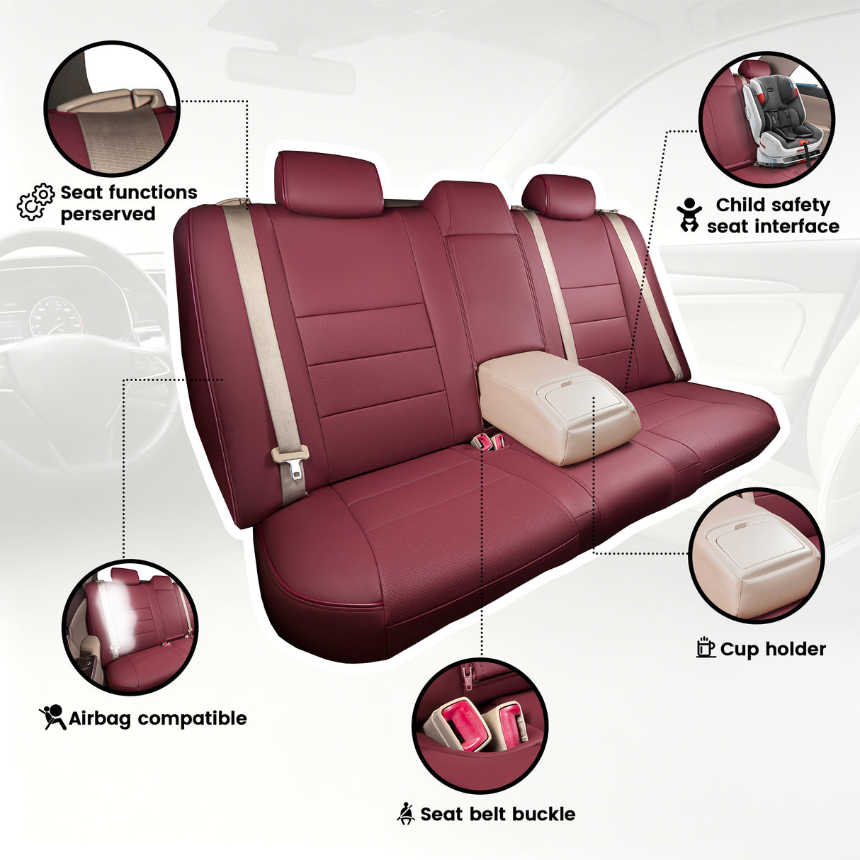 Toyota Camry Seat Covers | Custom-Fit | HKZAuto