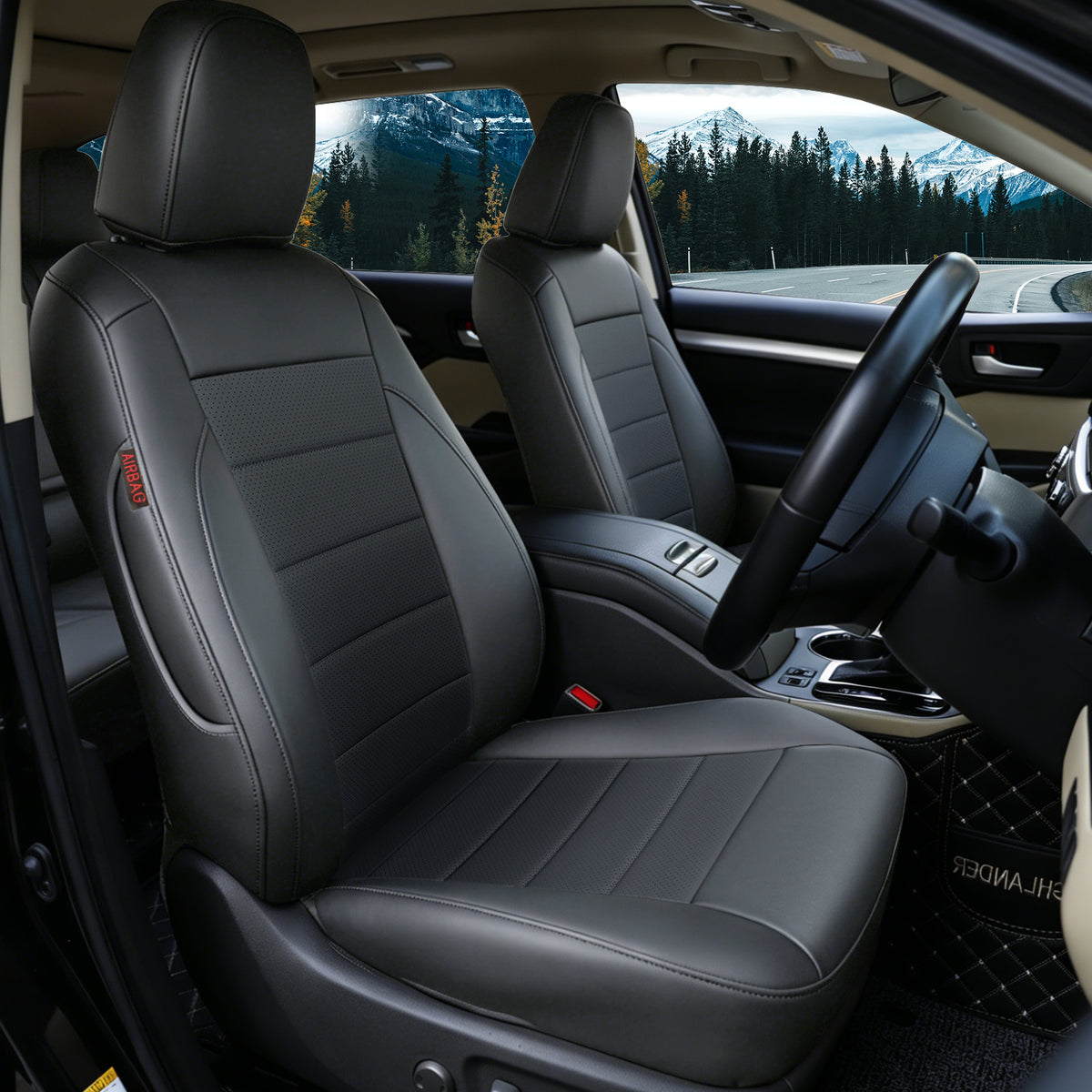 Toyota Highlander Seat Covers | Custom-Fit | HKZAuto