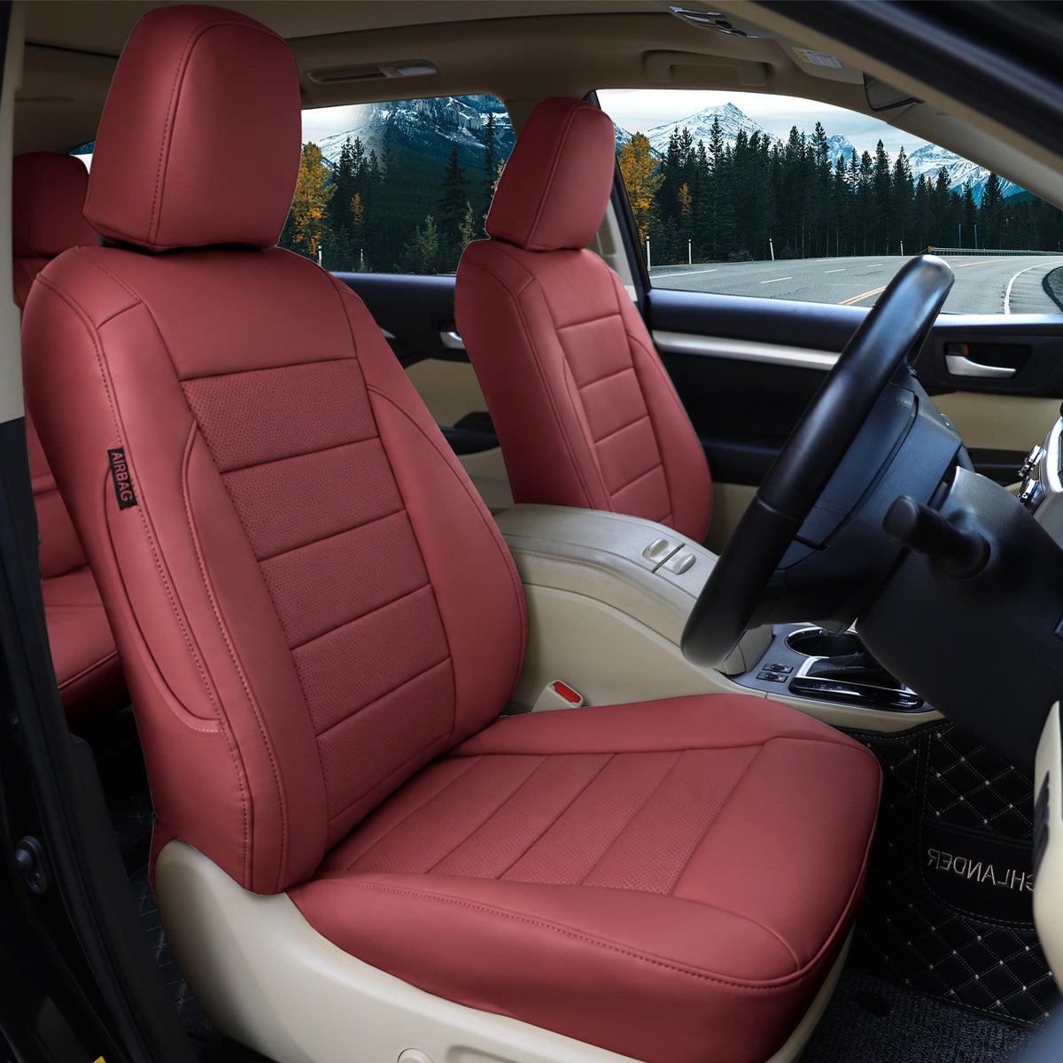 Toyota Highlander Seat Covers | Custom-Fit | HKZAuto