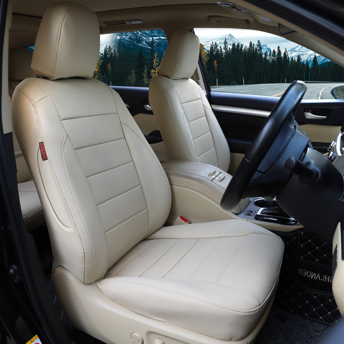 Toyota Highlander Seat Covers | Custom-Fit | HKZAuto