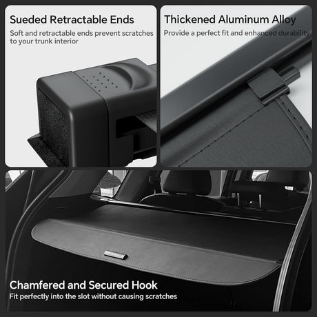 Honda CR-V Retractable Cargo Cover (2023-2026) - Rear Trunk Security Shade丨HKZAuto