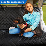 Waterproof Dog Car Seat Cover, Nonslip Back Seat Cover for Cars, Trucks & SUVs