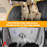 SUV Cargo Liner for Dogs, Trunk Cover with Bumper Flap Protector