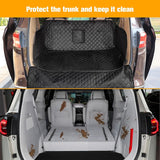 SUV Cargo Liner for Dogs, Trunk Cover with Bumper Flap Protector