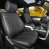HKZ Custom Fit Seat Covers for Ford F150 - Leather Seats Protector