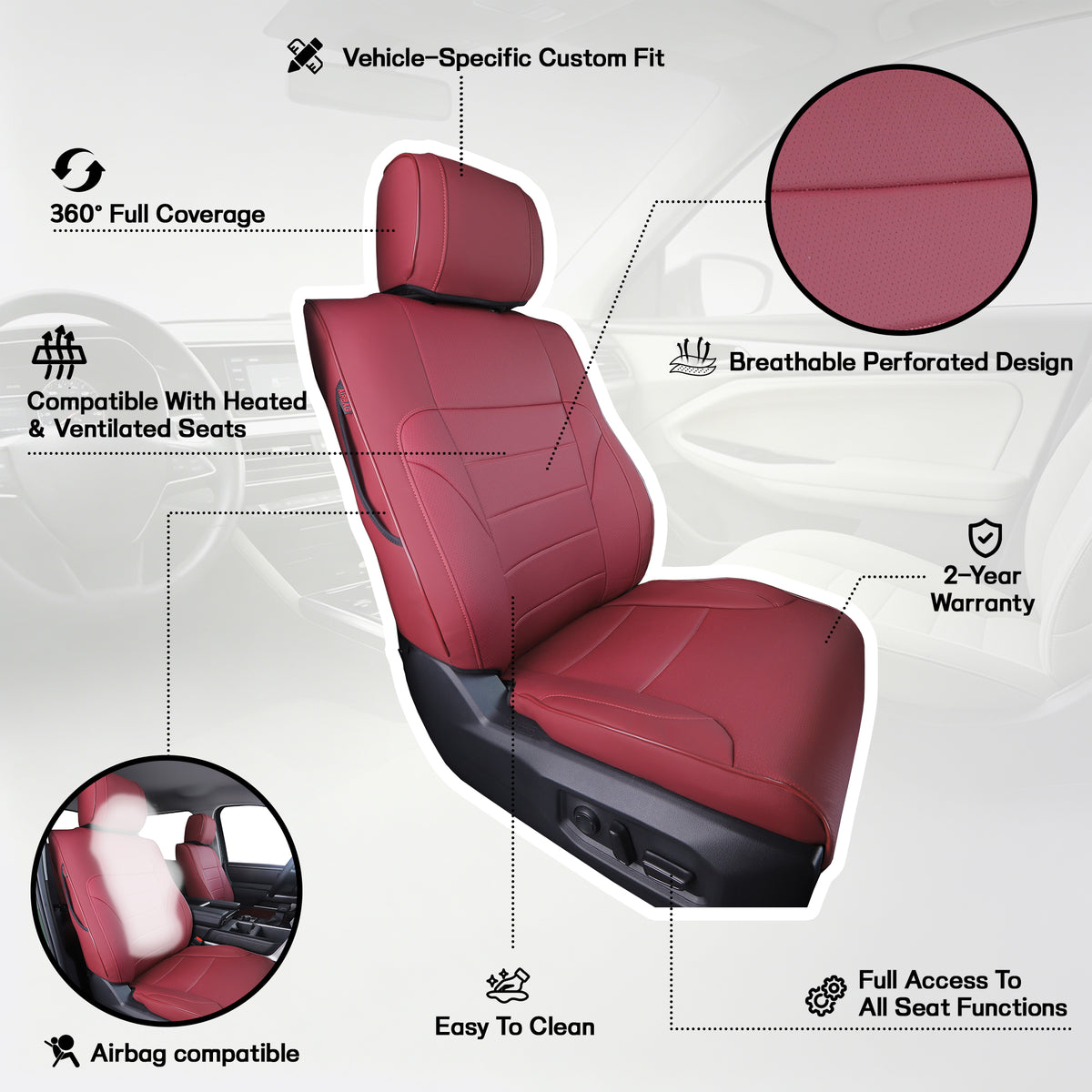 Toyota Tundra Seat Covers | Custom-Fit | HKZAuto