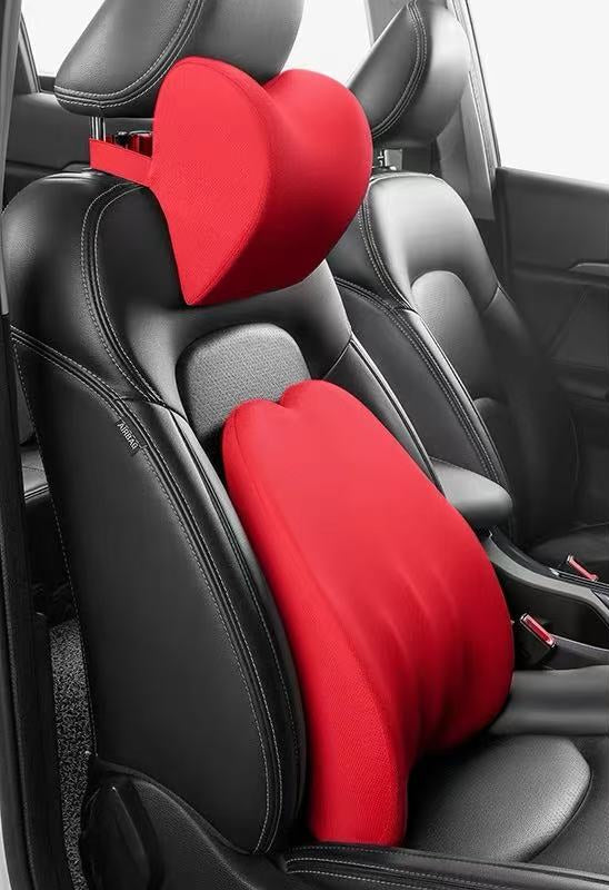 2026 Car Neck Pillow&Lumbar Support Pillow | Custom-Fit | HKZAuto