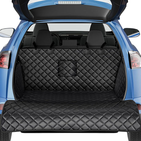 SUV Cargo Liner for Dogs, Trunk Cover with Bumper Flap Protector