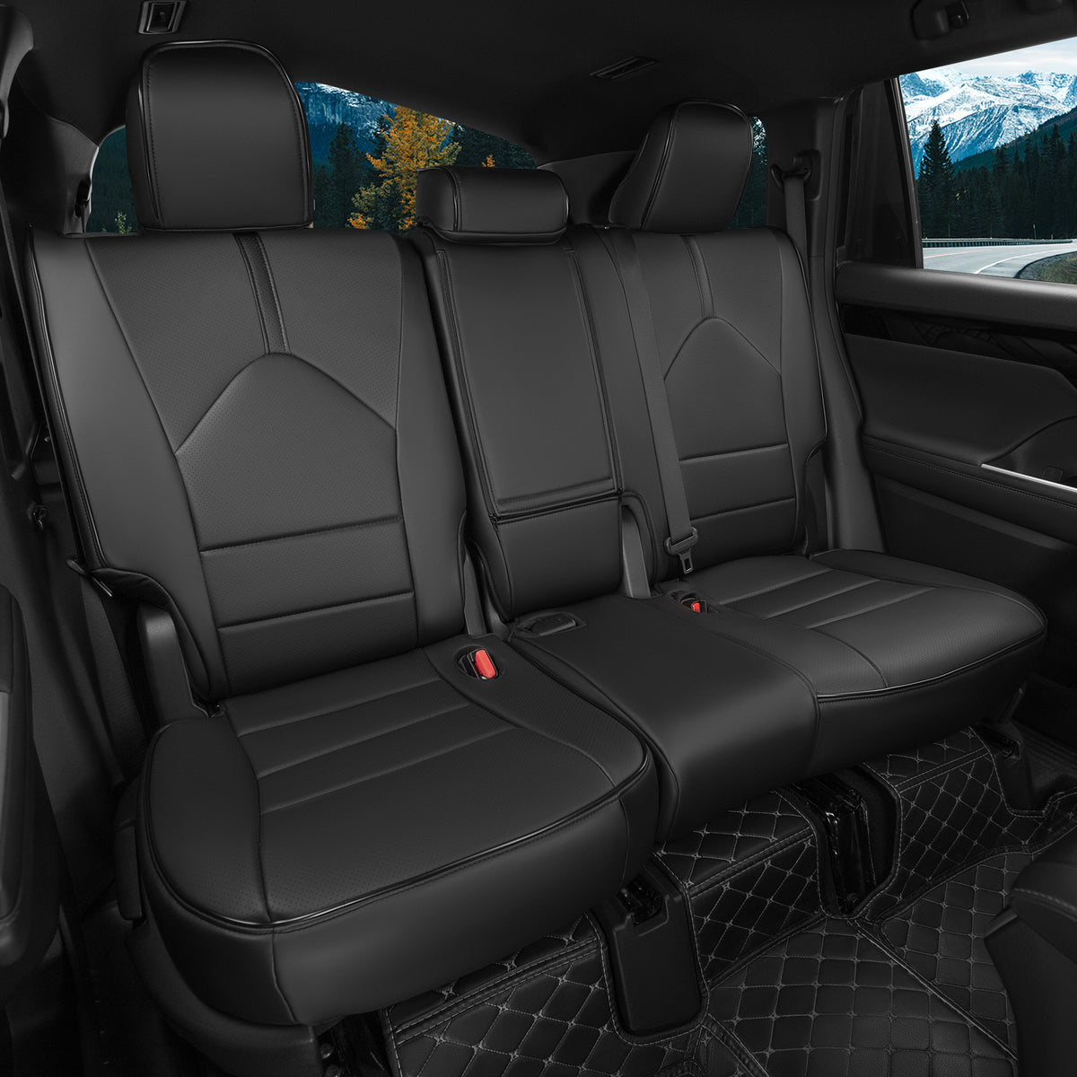 Toyota Highlander Seat Covers | Custom-Fit | HKZAuto