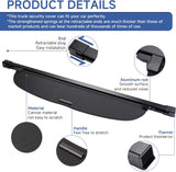 Honda CR-V Retractable Cargo Cover (2017-2022) -Rear Trunk Security Shade丨HKZAUTO