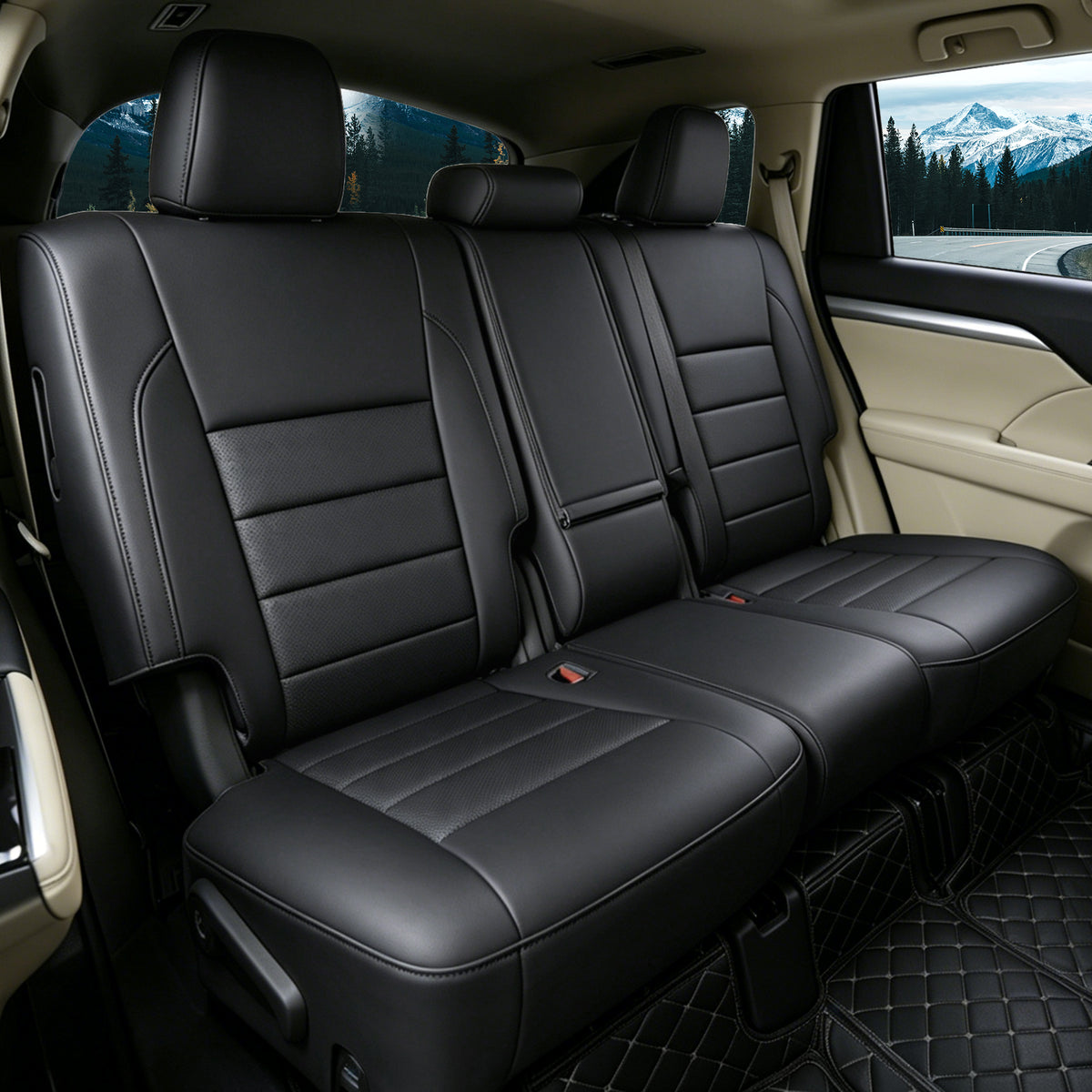 Toyota Highlander Seat Covers | Custom-Fit | HKZAuto