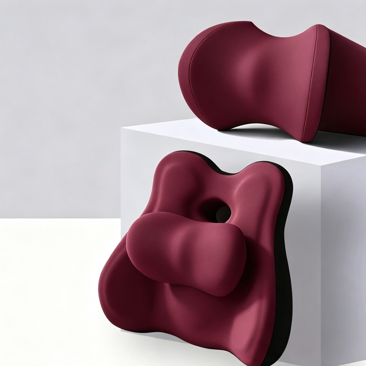 2026 Car Neck Pillow&Lumbar Support Pillow | Custom-Fit | HKZAuto