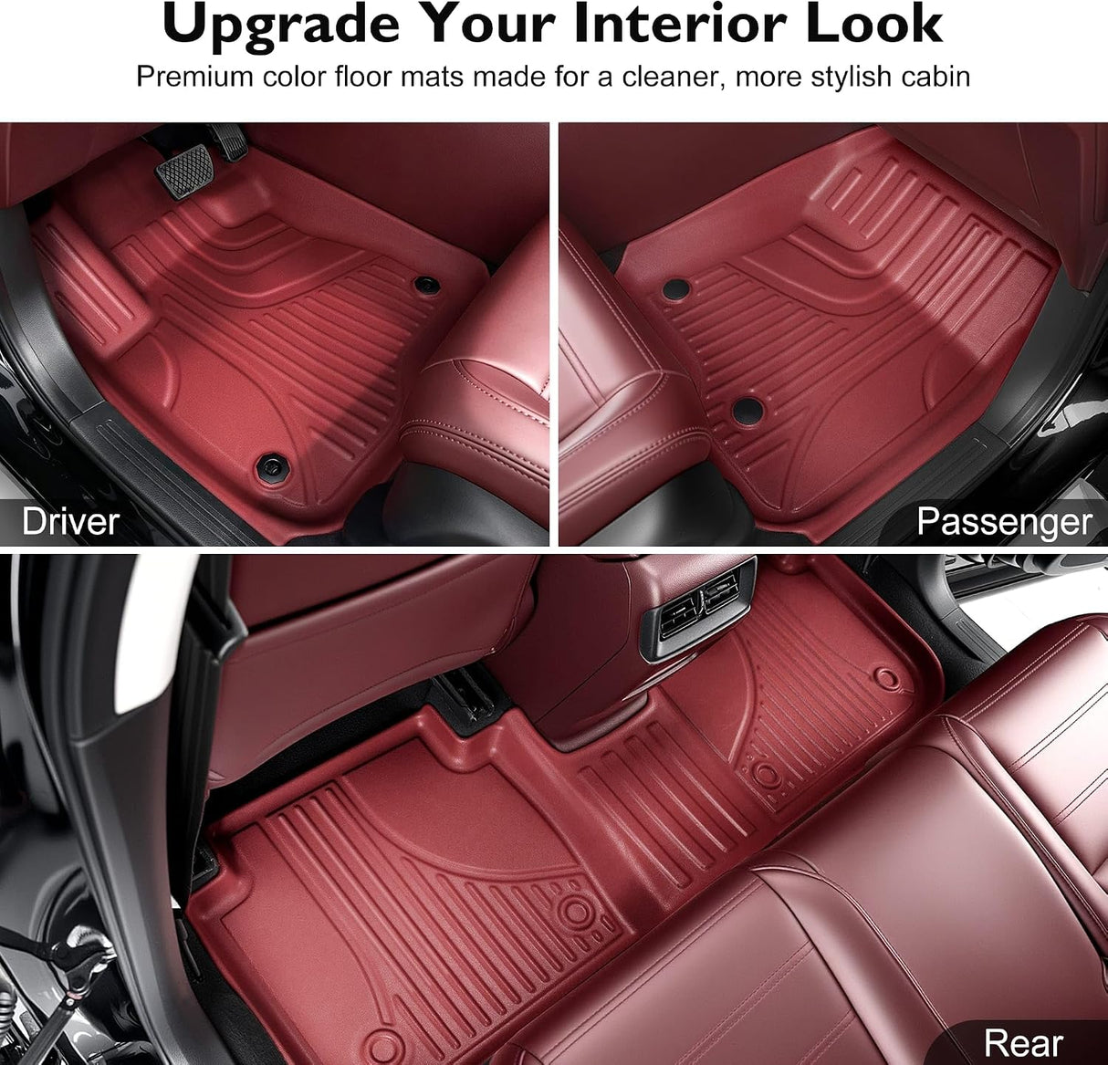 Custom-Fit TPE All-Weather Floor Mats for Honda Civic(2016-2026) | HKZ Auto