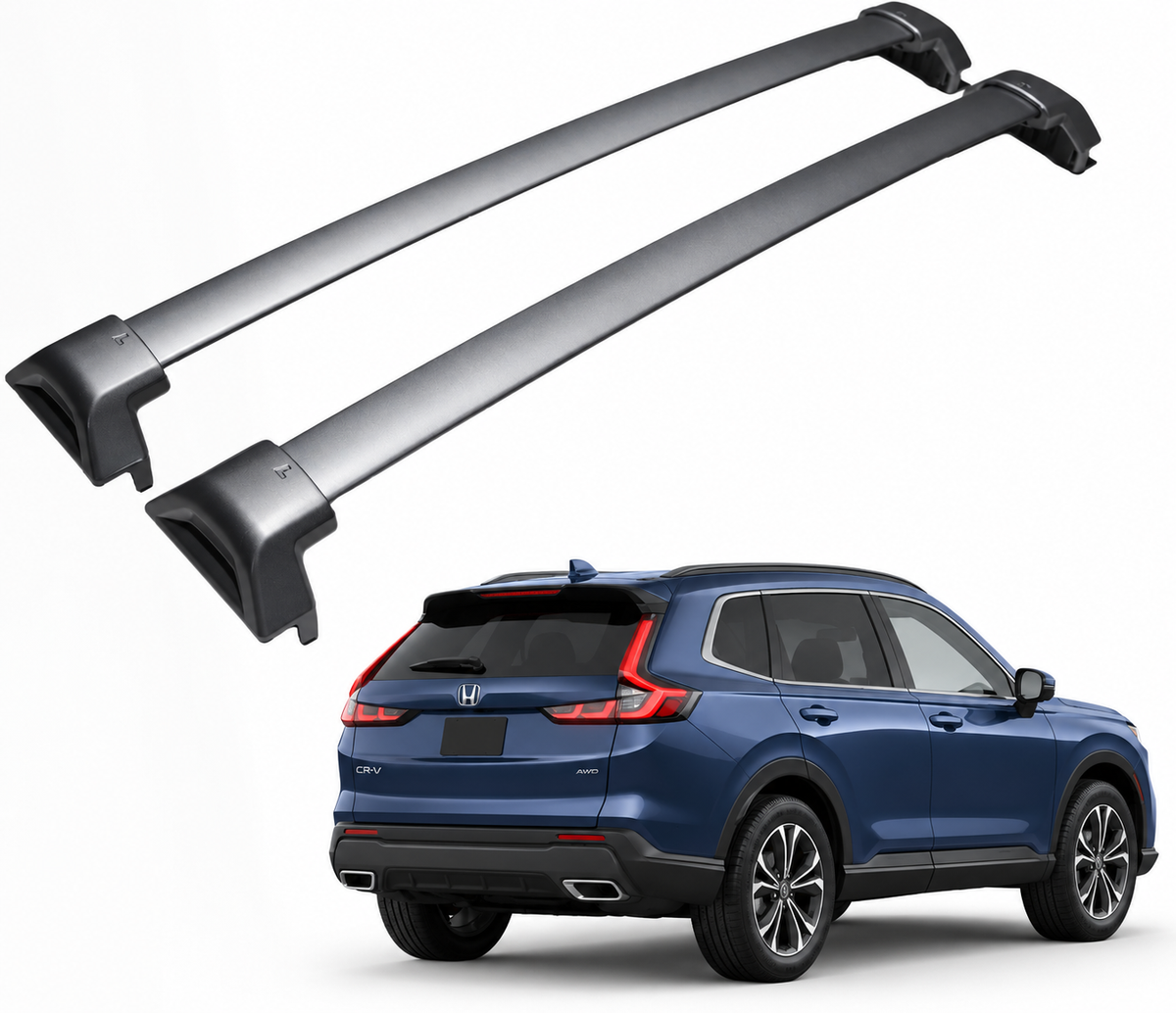 Honda CR-V Roof Rack Cross Bars & Side Rails | 2023–2026 | HKZAuto