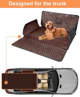 SUV Cargo Liner for Dogs, Trunk Cover with Bumper Flap Protector