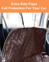 SUV Cargo Liner for Dogs, Trunk Cover with Bumper Flap Protector