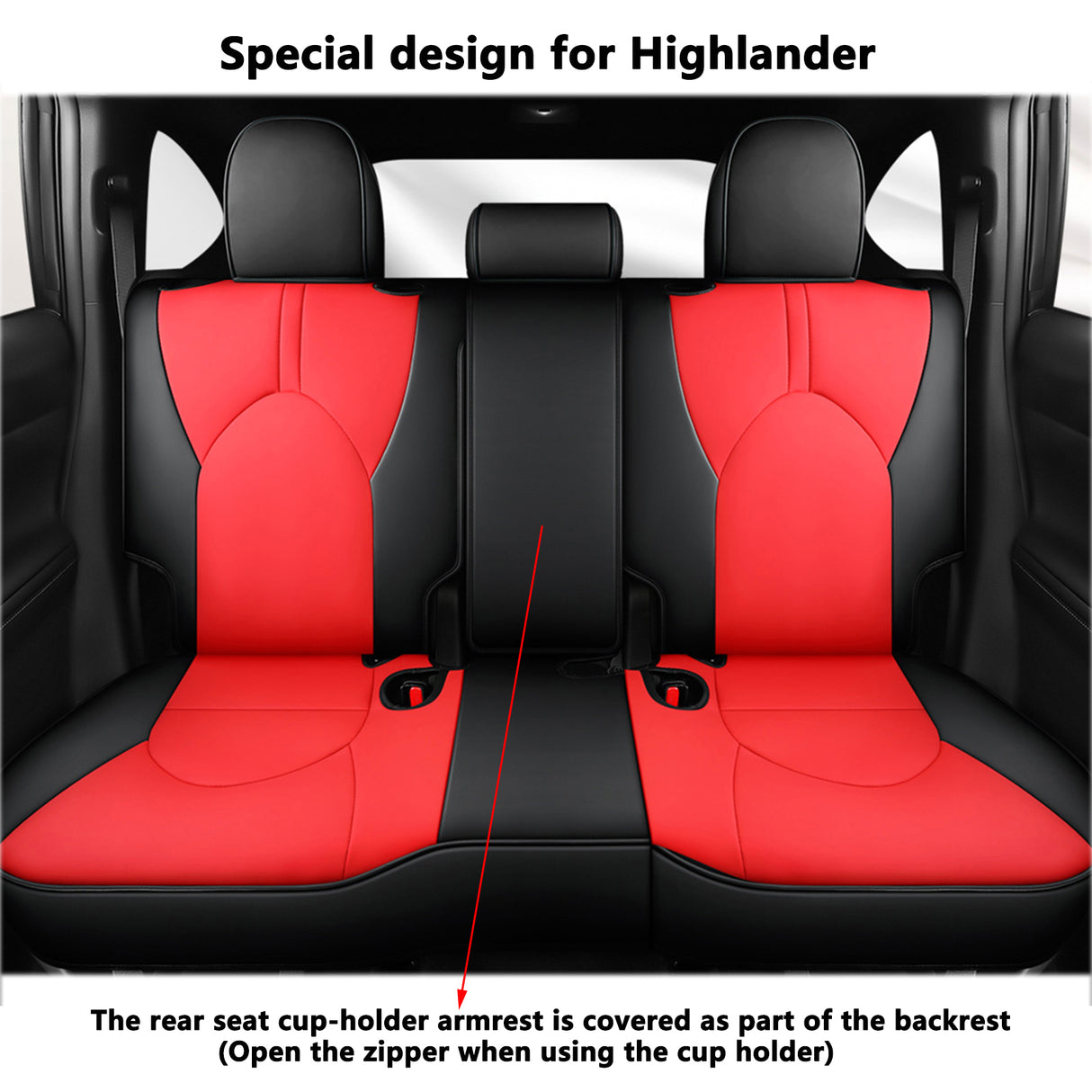 Custom Fit Toyota Highlander Custom Car Seat Covers - HKZ Leather