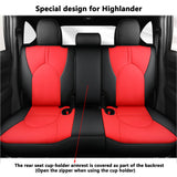 Custom Fit Toyota Highlander Custom Car Seat Covers - HKZ Leather