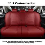 Fit Honda Accord Custom Fit Car Seat Cover Full Set - Leather